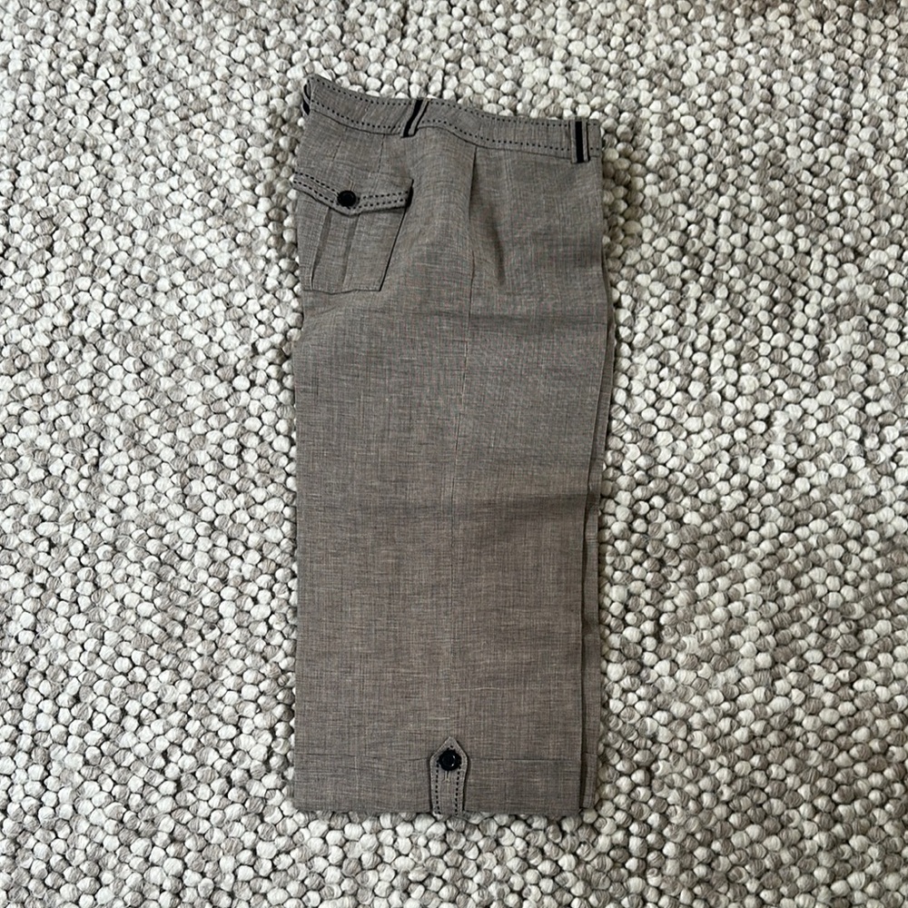 White House Black Market Cropped Straight Casual Pants